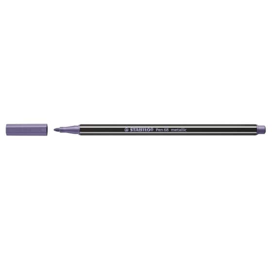 Μαρκαδόρος Γραφής Stabilo Pen 68 Metallic Violet 1.0 mm image 0