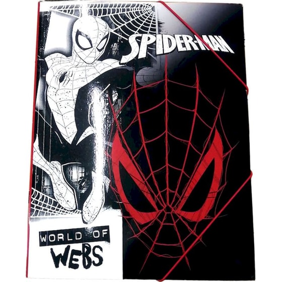 Φάκελος Πρεσπάν Gim με Λάστιχο A4 Spiderman image 0