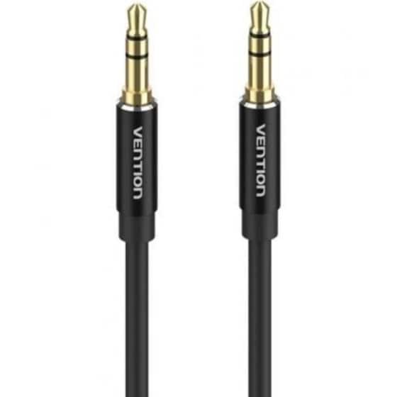 VENTION Καλώδιο Ήχου BAXBH 1x 3.5mm Jack Male σε 1x 3.5mm Jack Male 2 m Μαύρο image 0