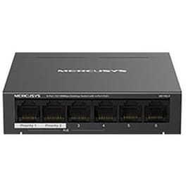 Mercusys MS106LP v1 Unmanaged L2 PoE+ Switch με 6 Θύρες Ethernet