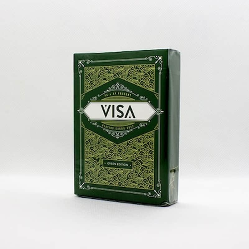BICYCLE Visa Green Deck By Patrick Kun And Alex Pandrea - Τράπουλα