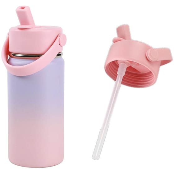 Παγούρι Θερμός i Drink i-Total Λιλά/Ροζ 400ml image 1