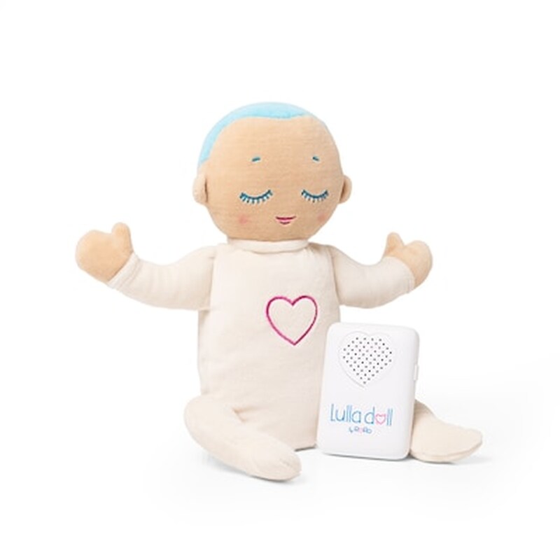 Lulla Dolls Κούκλα Σύντροφος Ύπνου Με Ήχους Μπλε Ro001-2