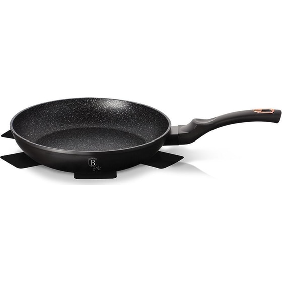 Αντικολλητικό Τηγάνι BERLINGER HAUS BH-1635N 28 cm Μαύρο image 0