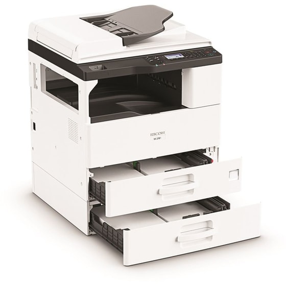 Ricoh-Gestetner M2701 Ασπρόμαυρο Πολυμηχάνημα Laser A3 με WiFi, Ethernet, ADF, Duplex Print (RICM2701) image 2