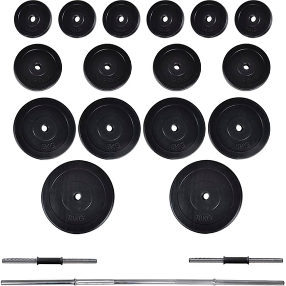 Ρυθμιζόμενος Πάγκος Γυμναστικής VidaXL 125x35cm 60.5kg - Μαύρος/Κόκκινος image 8