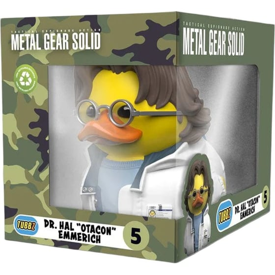 Φιγούρα Numskull Tubbz Metal Gear Solid 9 cm - Dr. Hal “Otacon” Emmerich image 1