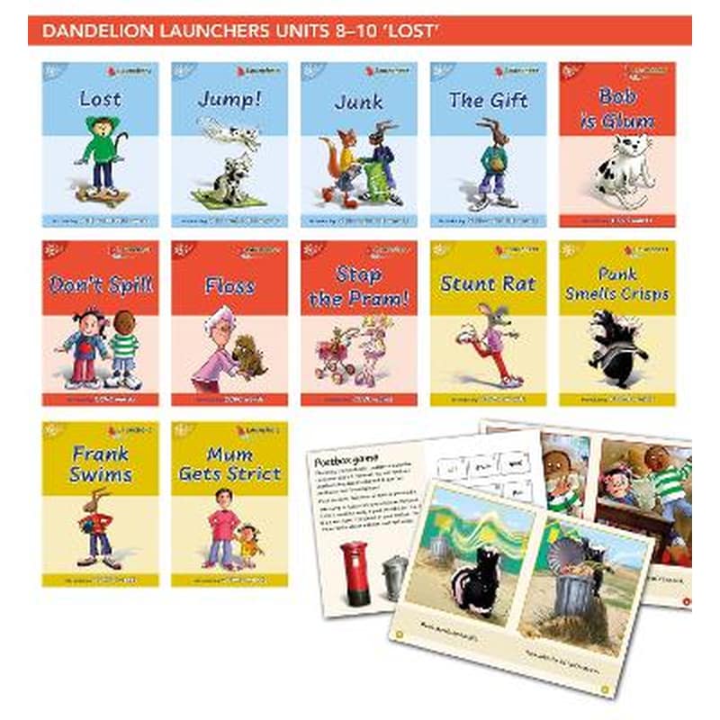 Phonic Books Dandelion Launchers Units 8-10