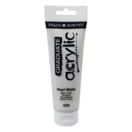 Daler Graduate Acrylic 120ml Pearl White