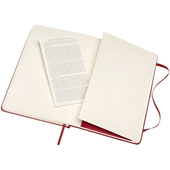 Σημειωματάριο Moleskine Καρέ Medium Κόκκινο (1 Τεμάχιο) image 2