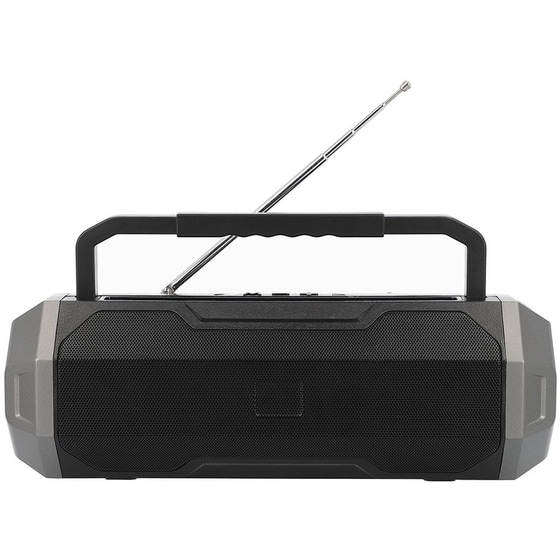 Lamtech Lam023152 Φορητό Ηχείο 12 W - Μαύρο/Ασημί image 2