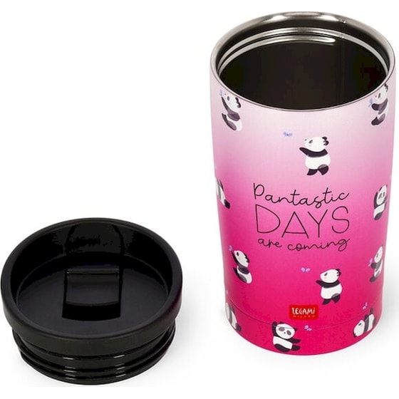 Κούπα Θερμός Legami Panda Hot & Cold 275 ml Ροζ image 1