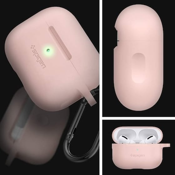 Θήκη Ακουστικών Spigen Silicone Fit για Apple AirPods Pro - Pink image 1