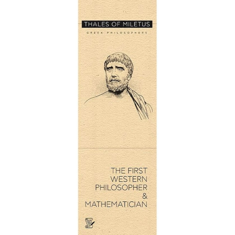 Σελιδοδείκτης Πεδίο Classic Philosophers Thales Of Miletus - Σετ (12 Τεμάχια)