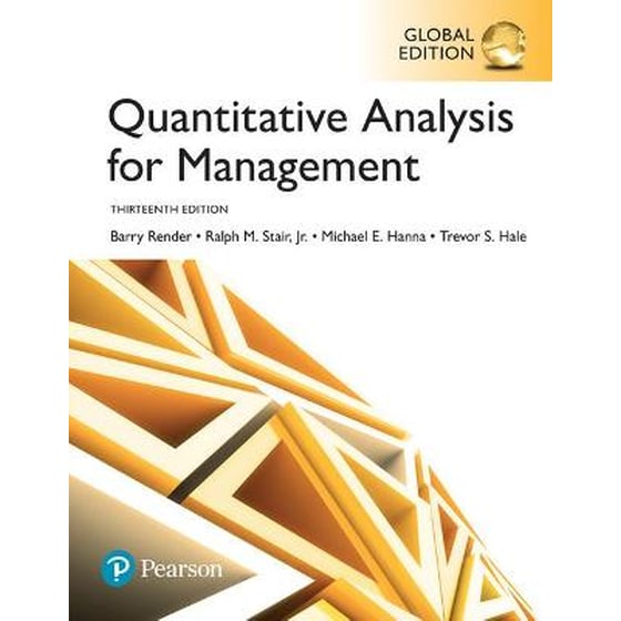 Quantitative Analysis for Management, Global Edition image 0