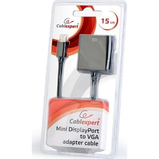 Αντάπτορας Cablexpert mini DisplayPort Male σε VGA Female image 0