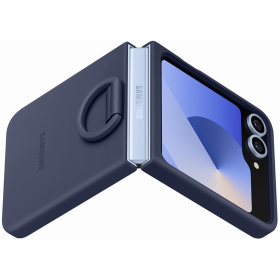 Θήκη Samsung Galaxy Z Flip6 - Samsung Silicone Case - Navy image 4