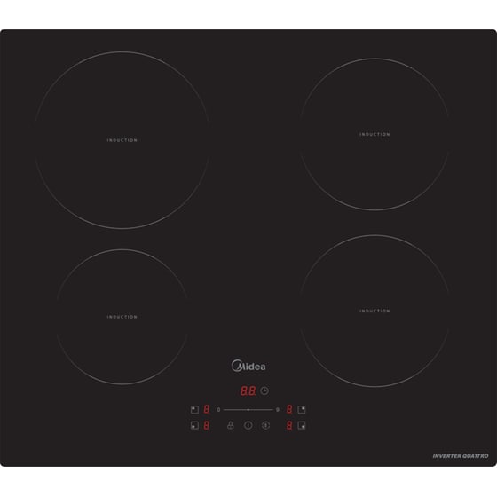 MIDEA MIH740F238K0 59cm Μαύρο Εστία Επαγωγική Αυτόνομη image 0