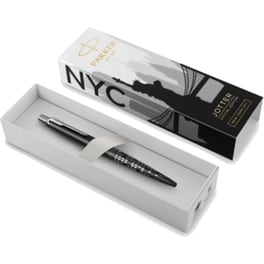 Σετ Στυλό & Θήκη Parker Jotter SE New York CT Black