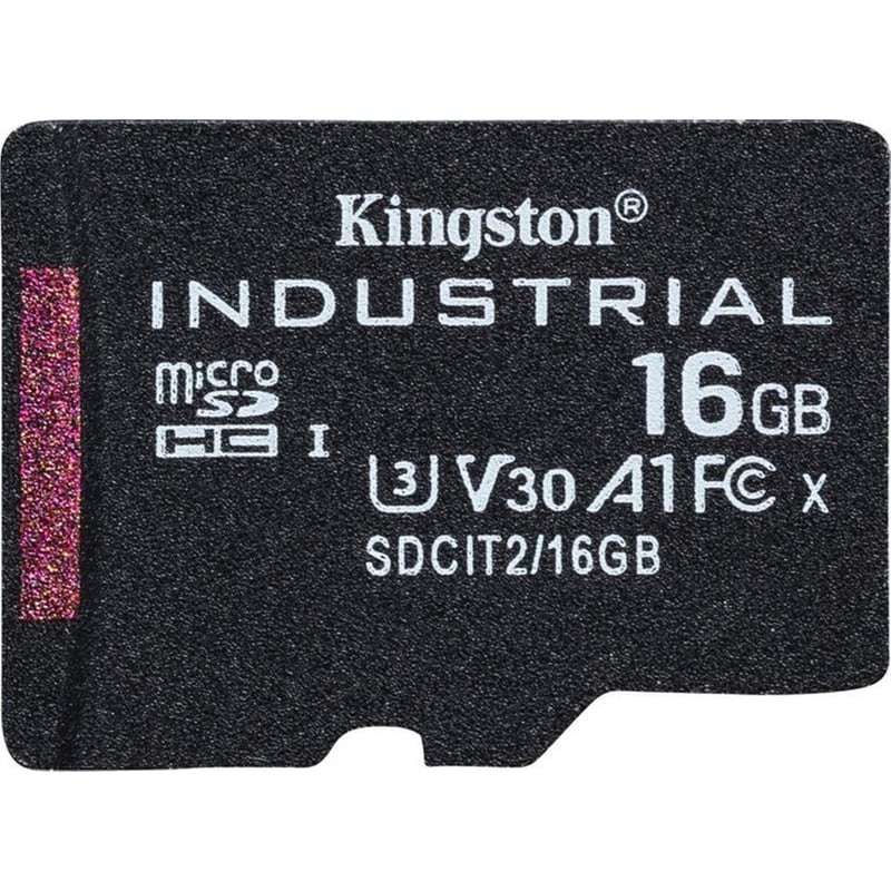 Kingston Industrial MicroSD 16 GB Class 10 U3 V30