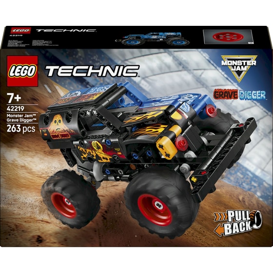 LEGO® Technic Monster Jam™ Grave Digger™ Φωτιά και Πάγος (42219) image 0