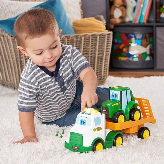 Tomy Παιδικό Σετ Ρυμούλκησης John Deere image 4