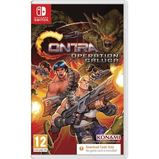 Contra: Operation Galuga (Code in a Box) - Nintendo Switch image 0