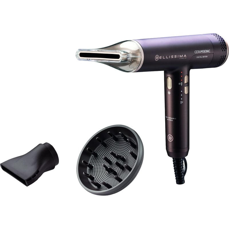BELLISSIMA BELLISSIMA Ceramisonic Σεσουάρ Μαλλιών 1700 W Μαύρο