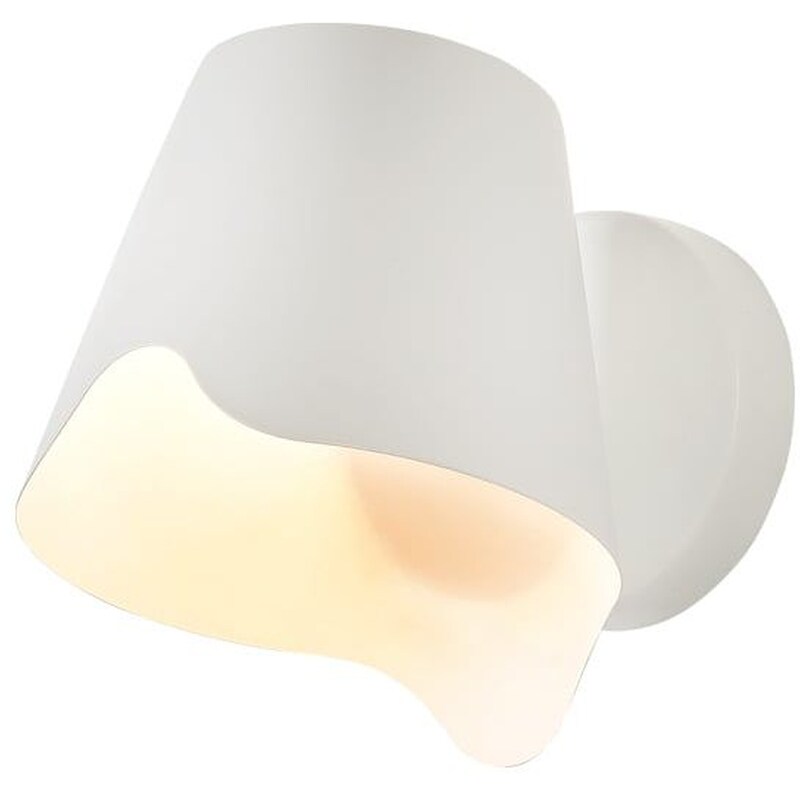 Σποτ Μονόφωτο Aca Monet Μεταλλικό 16.5x20.6x19.5 cm - Λευκό