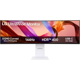 LG 49U950A-W Monitor 49" DQHD IPS DQHD Curved 144Hz 5ms