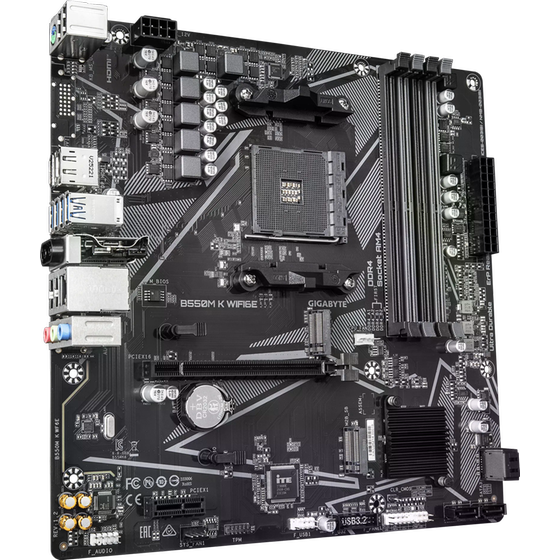Μητρική Gigabyte B550M K WF6E με AM4 Socket MATX image 1