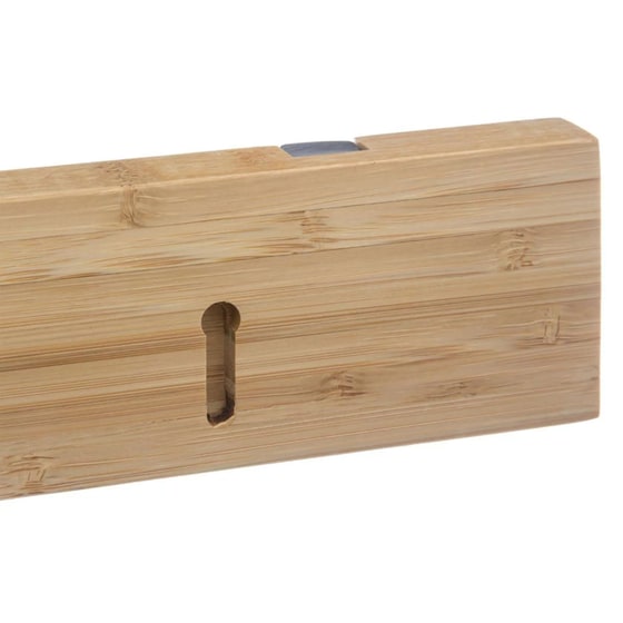 Κρεμάστρα Τοίχου Spitishop F-v Hook Nat 151577 από Bamboo 40x5.5x6cm - Φυσικό image 2