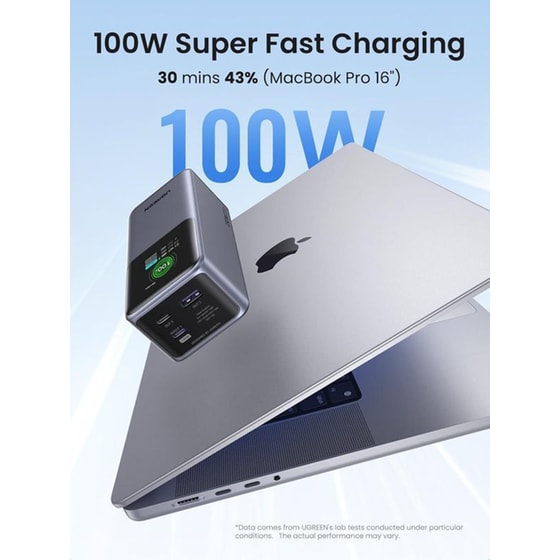 Powerbank Ugreen PB721 35524B 20.000mAh 130W - Black image 1