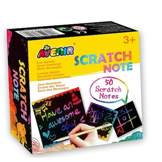 Arts And Crafts Χειροτεχνίες Avenir - Σκράτς, Scratch Notes 60115 (50τμχ) image 0