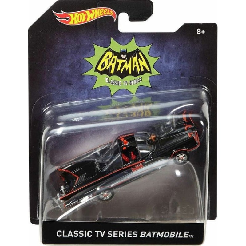 MATTEL Hot Wheels Αυτοκινητάκι Batman: Classic Tv Series - Batmobile