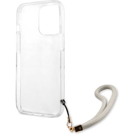 Θήκη Apple iPhone 13 Pro - Guess Marble Collection Printed Stripe - Γκρι/Λευκό image 3