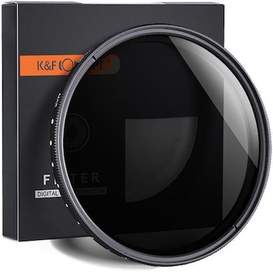 K And F Concept 49mm Variable Fader Nd2-nd400 Filter image 0