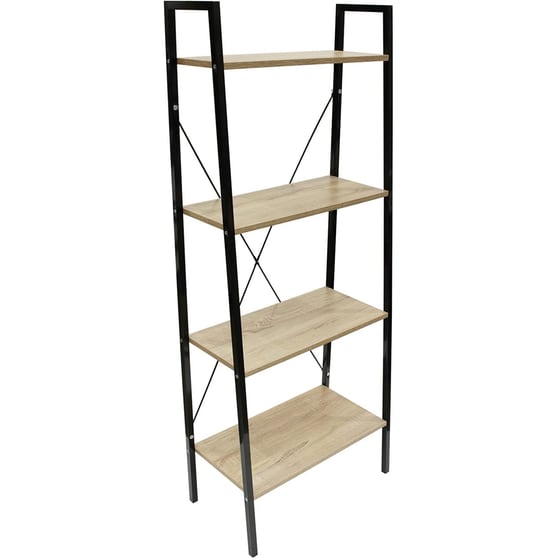 Βιβλιοθήκη Home Deco Factory από Μέταλλο 60x32.5x148 cm - Μπεζ image 0
