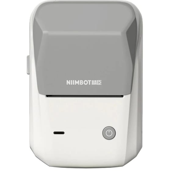 NIIMBOT B1 Μονόχρωμος Εκτυπωτής Thermal Ετικετών με Bluetooth - Γκρι image 0