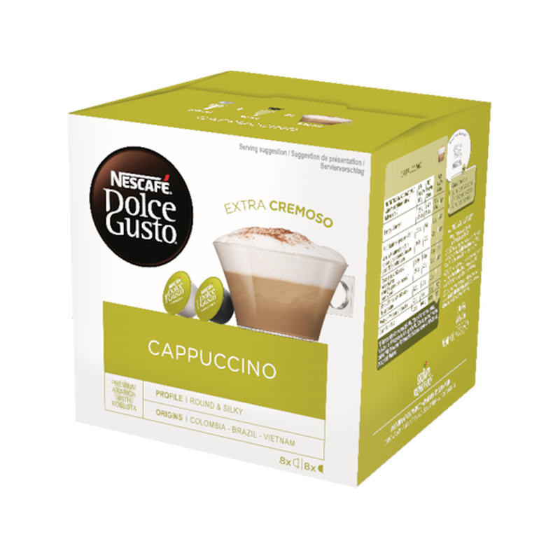 DOLCE GUSTO 12385107 NES CAPPUCCINO 186GR (12355014)