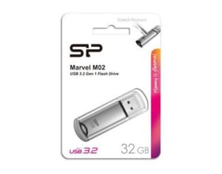 Silicon Power Marvel-M02 32GB USB 3.2 - Γκρι image 2