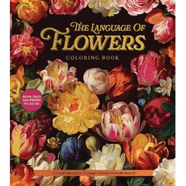The Language of Flowers Coloring Book
