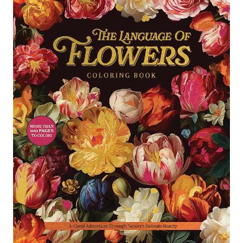 The Language of Flowers Coloring Book