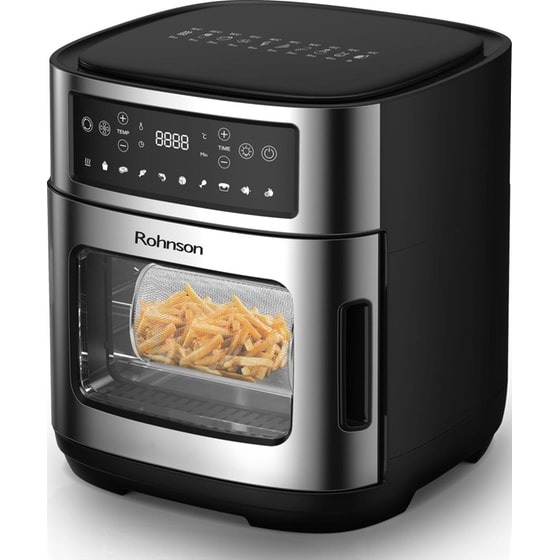 ROHNSON R-2853 με Πόρτα 1900W 12 L Ασημί Φριτέζα Αέρος image 4