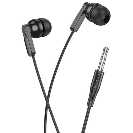 Ακουστικά Handsfree Hoco M121 3.5 mm - Μαύρο image 3