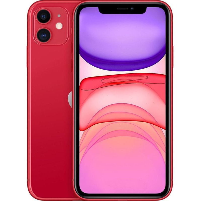 APPLE Μεταχειρισμένο Apple iPhone 11 64GB Product Red second go value Certified by iRepair