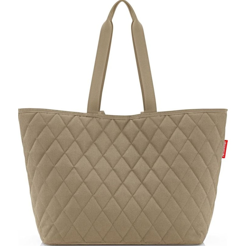 REISENTHEL Shopper Bag/ Τσάντα Χειρός Reisenthel Rhombus Olive DL5046 XLarge - Μπεζ