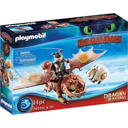 PLAYMOBIL® DreamWorks Dragons: Λέπιας και Χοντροκέφαλος (70729)