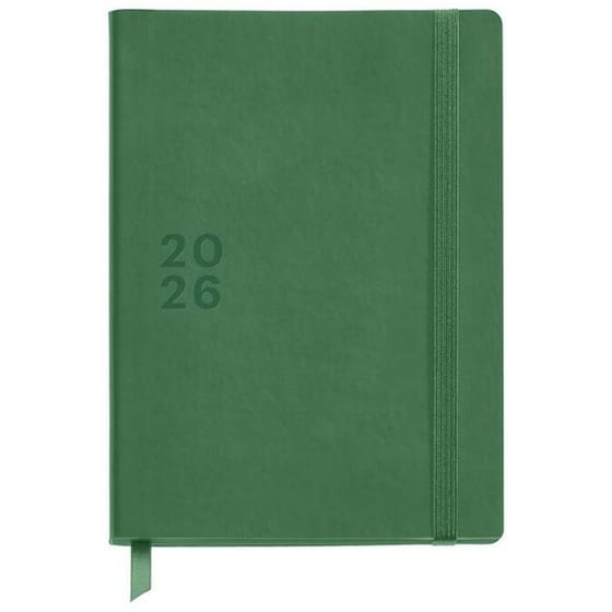 Ημερολόγιο Εβδομαδιαίο Miquelrius 2026 Back 2 Basics Sewn Πράσινο image 0