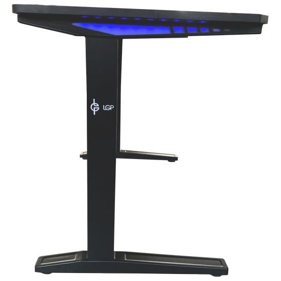 Γραφείο Gaming LGP από MDF 120x60cm - Μαύρο image 2